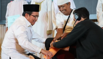 Lebaran Yatim 2024, Baznas Salurkan Logistik dan Kaki Palsu 